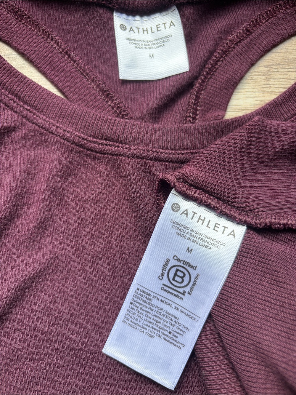 Athleta Ease In Ribbed Tank - Picture 3 of 4